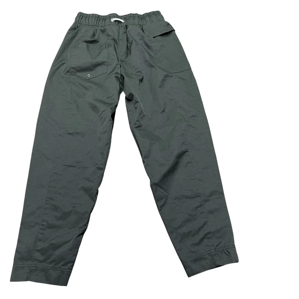 Varley Anthropologie Eastwood Cargo Joggers Sheen‎ Twill Womens 26x26 Black